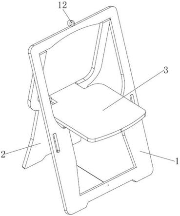 折叠椅连接件设计图图片