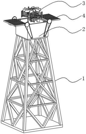 一種通信工程信號接收塔保護裝置的製作方法