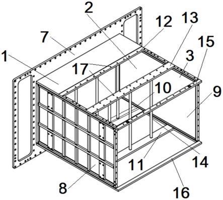 一种增压空冷器结构的制作方法