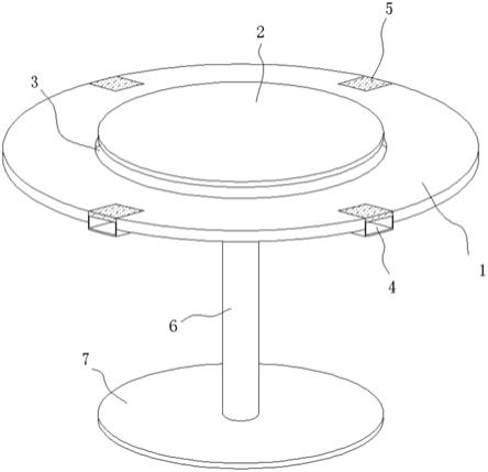 一种便于快速组装的家用圆桌的制作方法