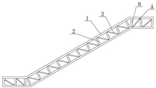 扶梯桁架结构图图片