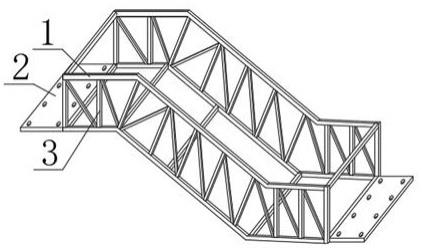 扶梯桁架结构图图片