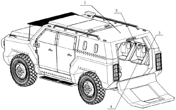 防爆装甲车设计图图片