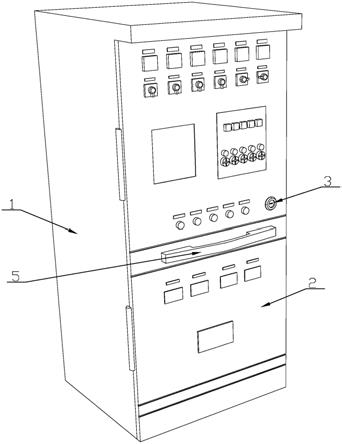电控箱结构图图片