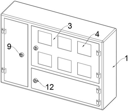 一种防盗电表箱的制作方法