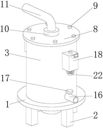 一種城市汙水處理用多重過濾裝置的製作方法