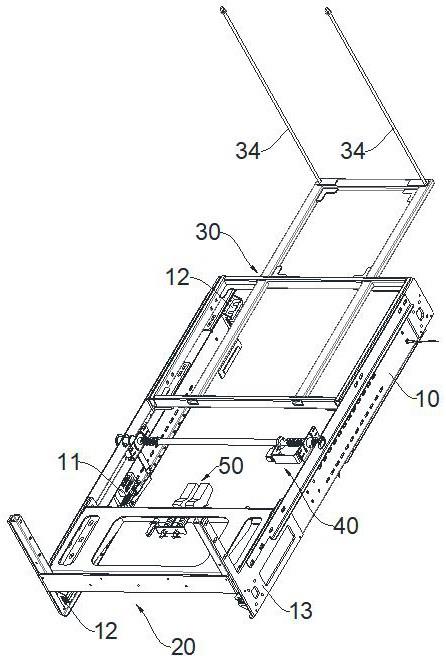 一種家用電梯揹包架組件的製作方法