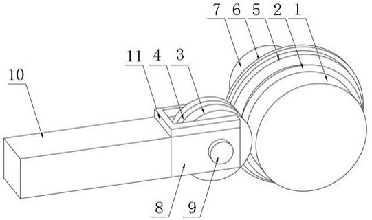 一種汽車管件滾邊用旋壓工裝的製作方法