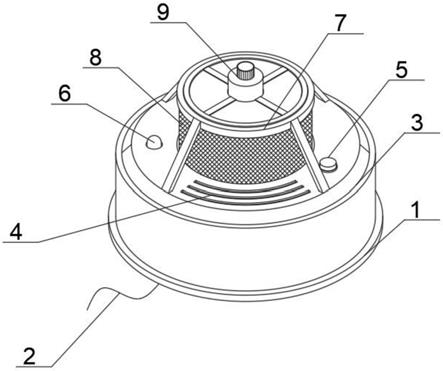 烟雾报警器图片结构图图片
