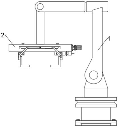 码垛机器人抓手结构图图片