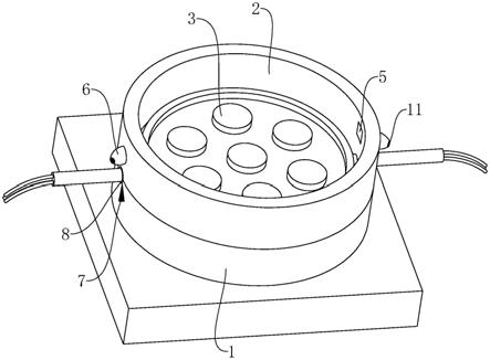 一種led點光源安裝結構的製作方法