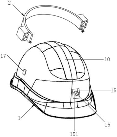 一種可有效降低墜物砸傷的建築安全帽的製作方法