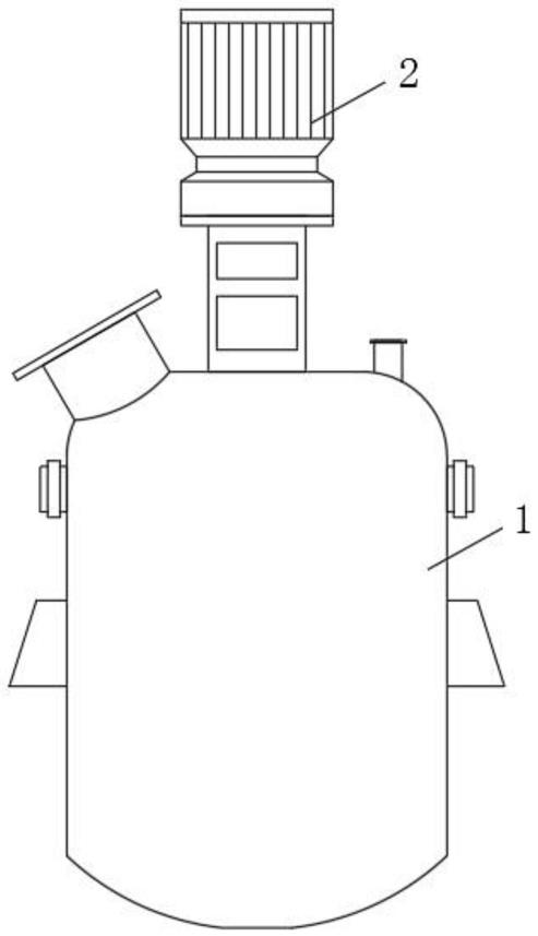 反应釜简易图图片