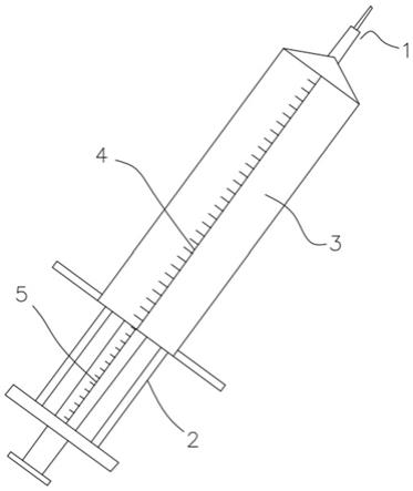 一種雙刻度的避光注射器的製作方法