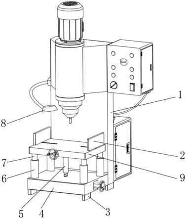铆机机构结构简图图片