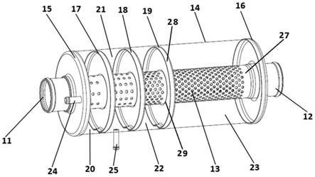 国六消声器构造图片