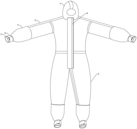 一种新型医用防护服的制作方法