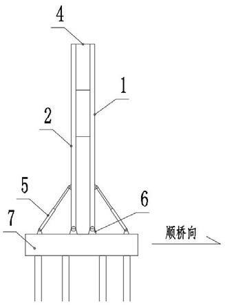 基於二次豎轉法的桁架類橋樑結構施工方法與流程