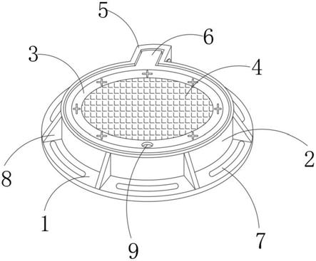 可用於汙水管網有害氣體監測的智能型井蓋的製作方法