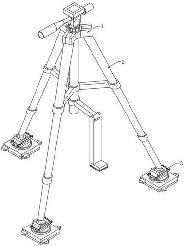 一种间距稳定固定式望远镜用三脚架的制作方法