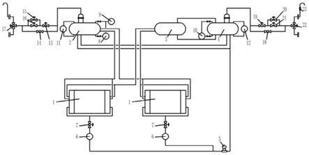 一种多台电解槽的电解水制氢装置及方法与流程