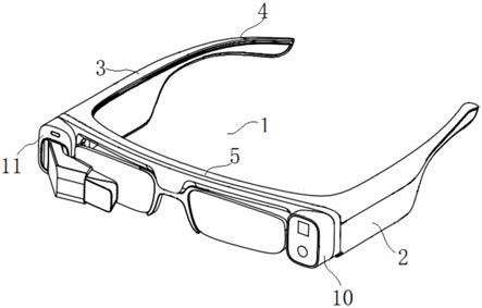 多功能眼镜创意示意图图片