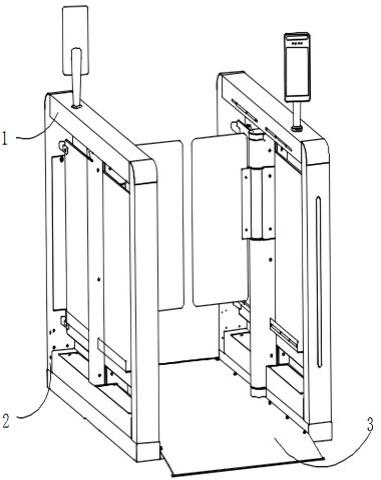 自动检票机内部结构图图片