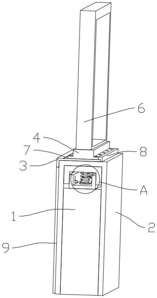 一种新型阳光房用墙体连接结构的制作方法