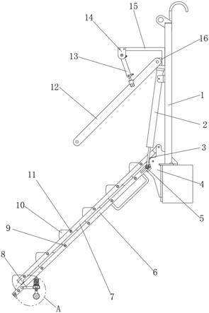 一种机械工程用辅助登高装置的制作方法