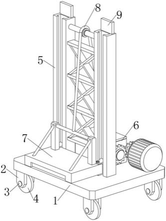 一種房建用高安全性升降機的製作方法