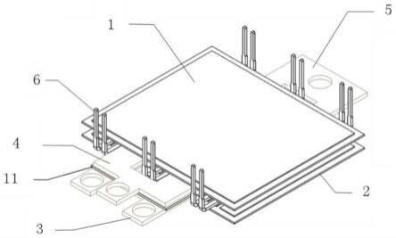 一种具有极低寄生电感的双面散热SiC半桥模块封装结构的制作方法