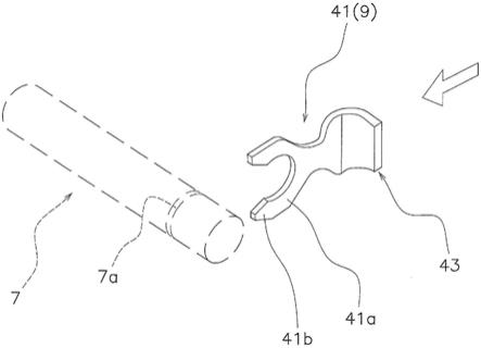 铲斗用的斗齿安装构造以及铲斗用的斗齿的制作方法