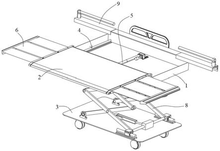 一种医疗转运床的制作方法