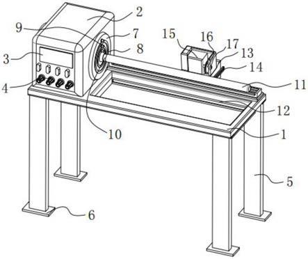 一种可调节长度的纸管切割机的制作方法