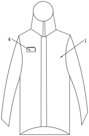 一种能识别身份信息的消防服的制作方法