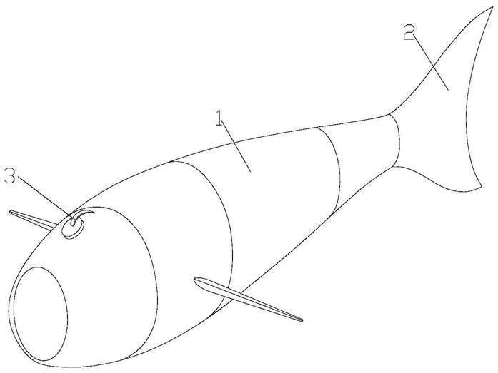 仿生机械鱼结构简图图片