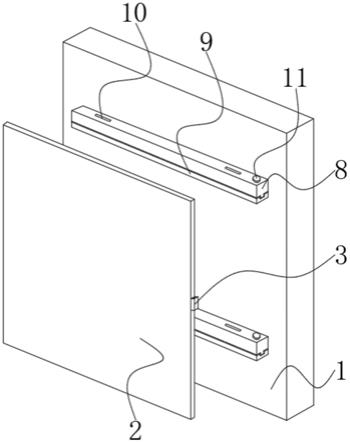 一种3D打印木质设计墙的装配式安装结构的制作方法