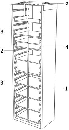 冻存盒架的制作方法