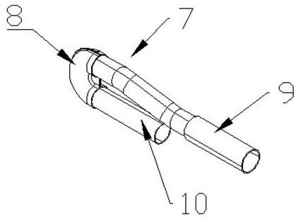 半回压排气管的结构图图片