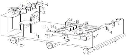 一种用于管廊内环形架的运输小车的制作方法