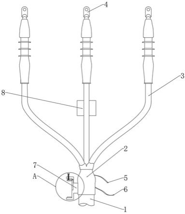 一种10KV冷缩式户外终端的制作方法