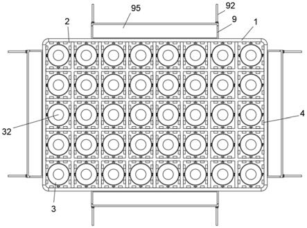 一种公共水体景观水质修复生态浮床的制作方法