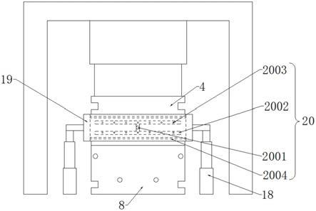 一种具有快速冷却结构的塑料垃圾桶加工模具的制作方法