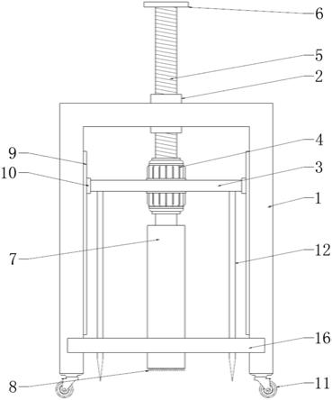 一种建筑监理用的工程取样装置的制作方法