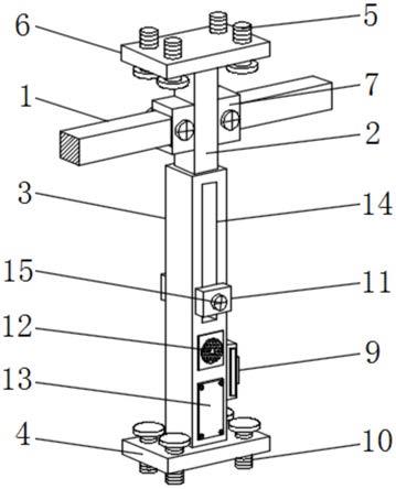 一种建筑工程用模板支撑梁装置的制作方法