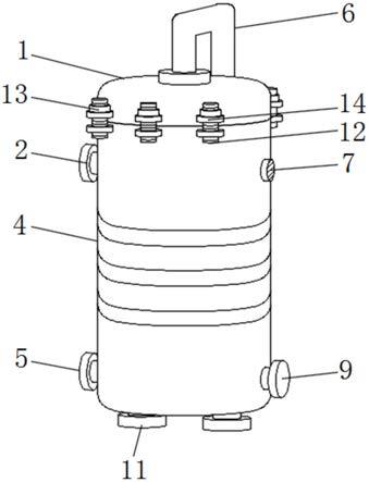 一种反渗透高盐浓水回用大通量过滤器的制作方法