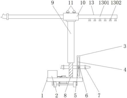 一种园林建设用绿化带喷淋结构的制作方法