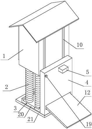 一种土建施工用临时配电箱的制作方法