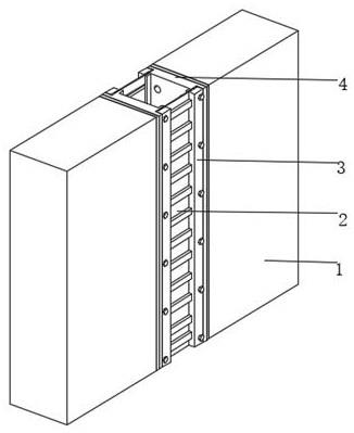一种建筑工程压型钢板固定连接结构的制作方法