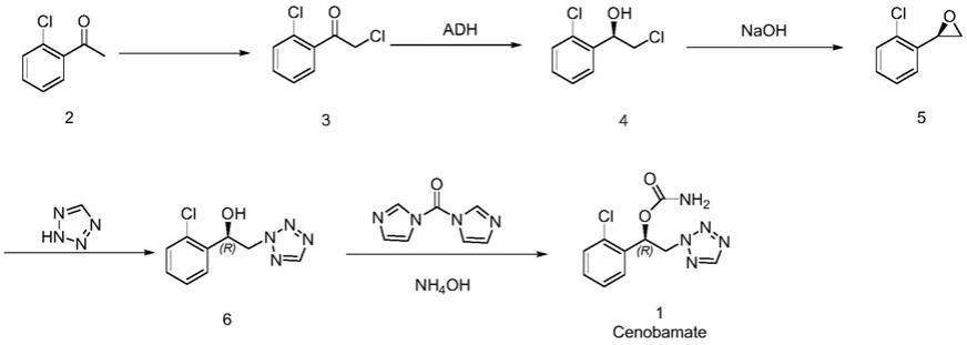 一种(R)-2-(2-氯苯基)环氧乙烷的生物制备方法与流程